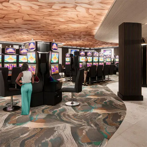 Artist rendering of the High Limit Bar tulalip casino renovation