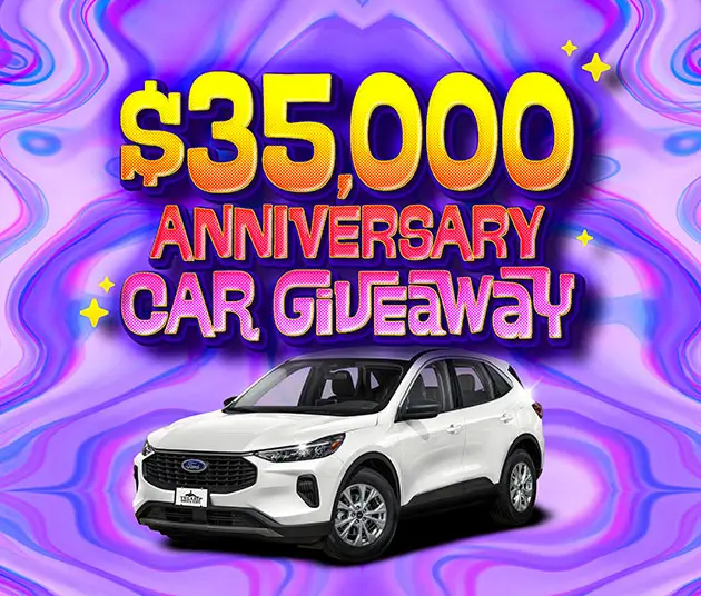 $35,000 Anniversary Car Giveaway Tulalip Bingo and Slots