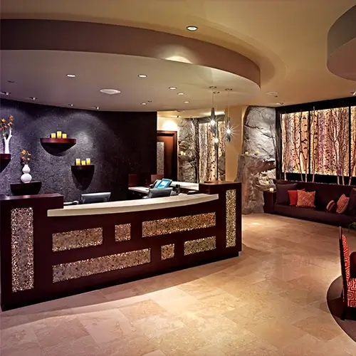 Spa reception