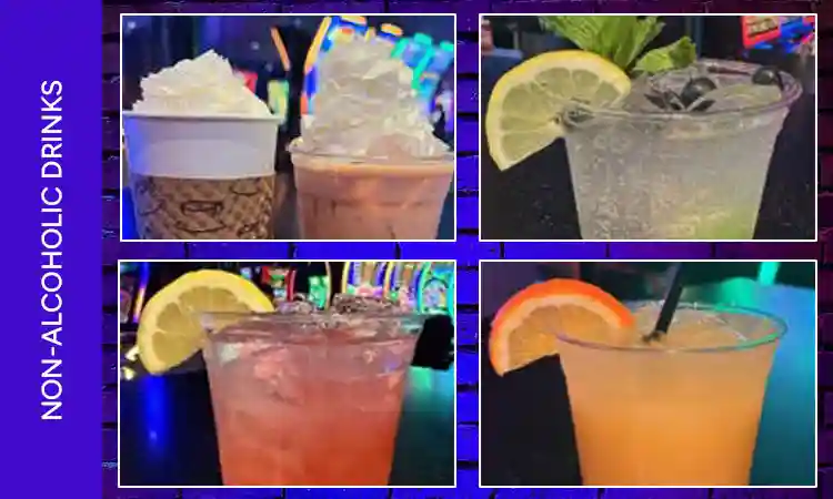 Non-alcoholic drink specials