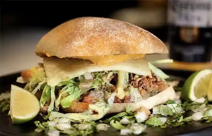 Salish Sun Torta Sandwich Special