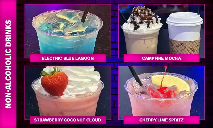 Bingo bar non-alcoholic drink specials