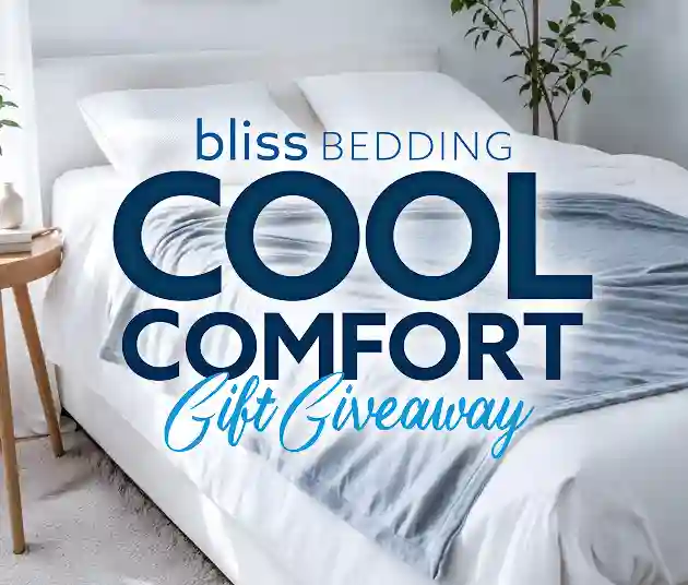 Bliss Bedding Cool Comfort Gift Giveaway