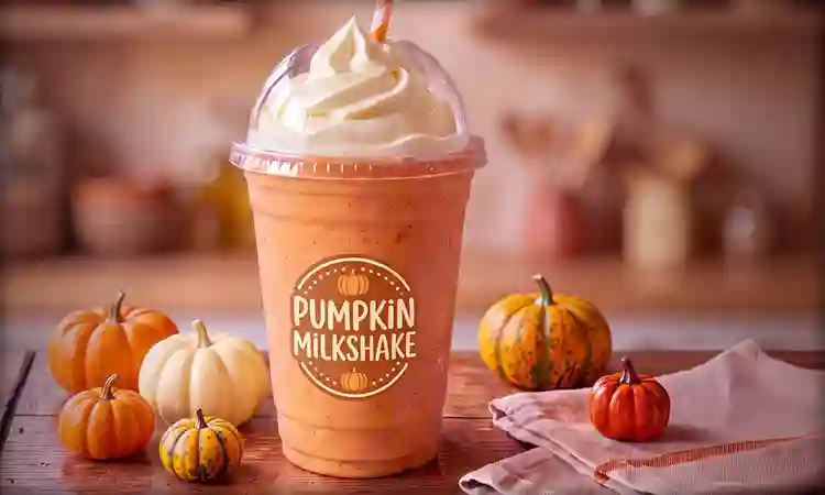 Pumkin Milkshake - The Kitchen Special