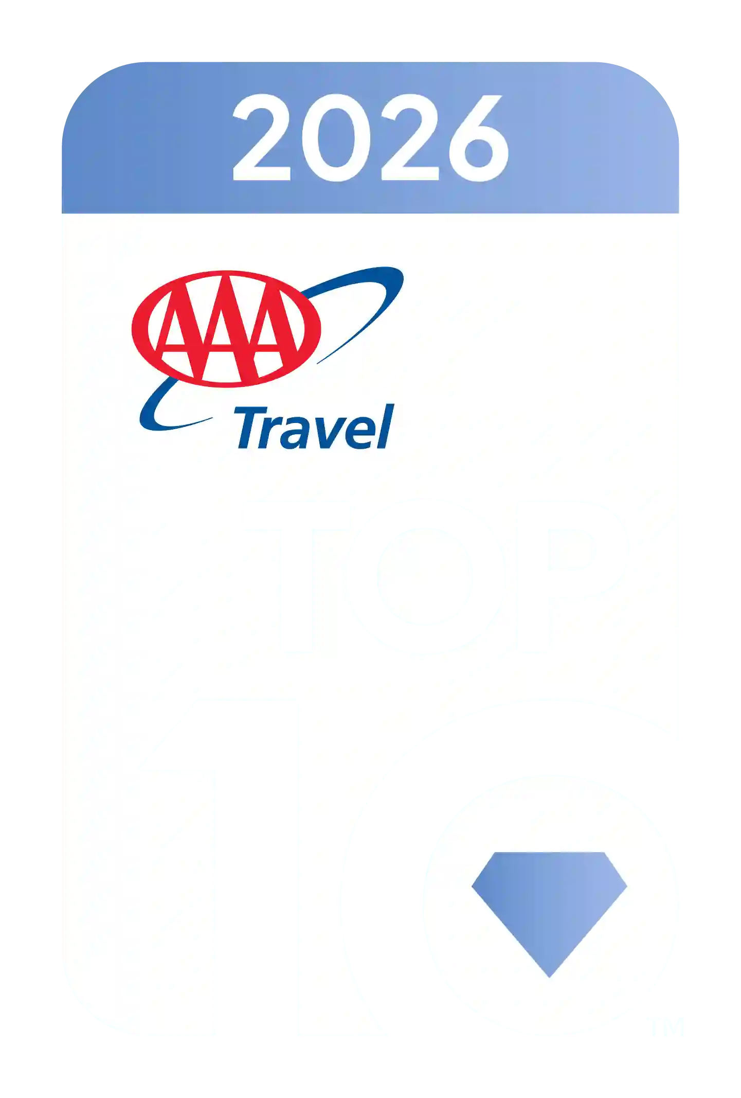 AAA Travel Top 10 Award